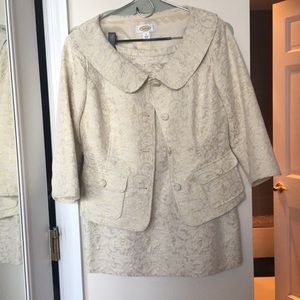 Talbots skirt suit